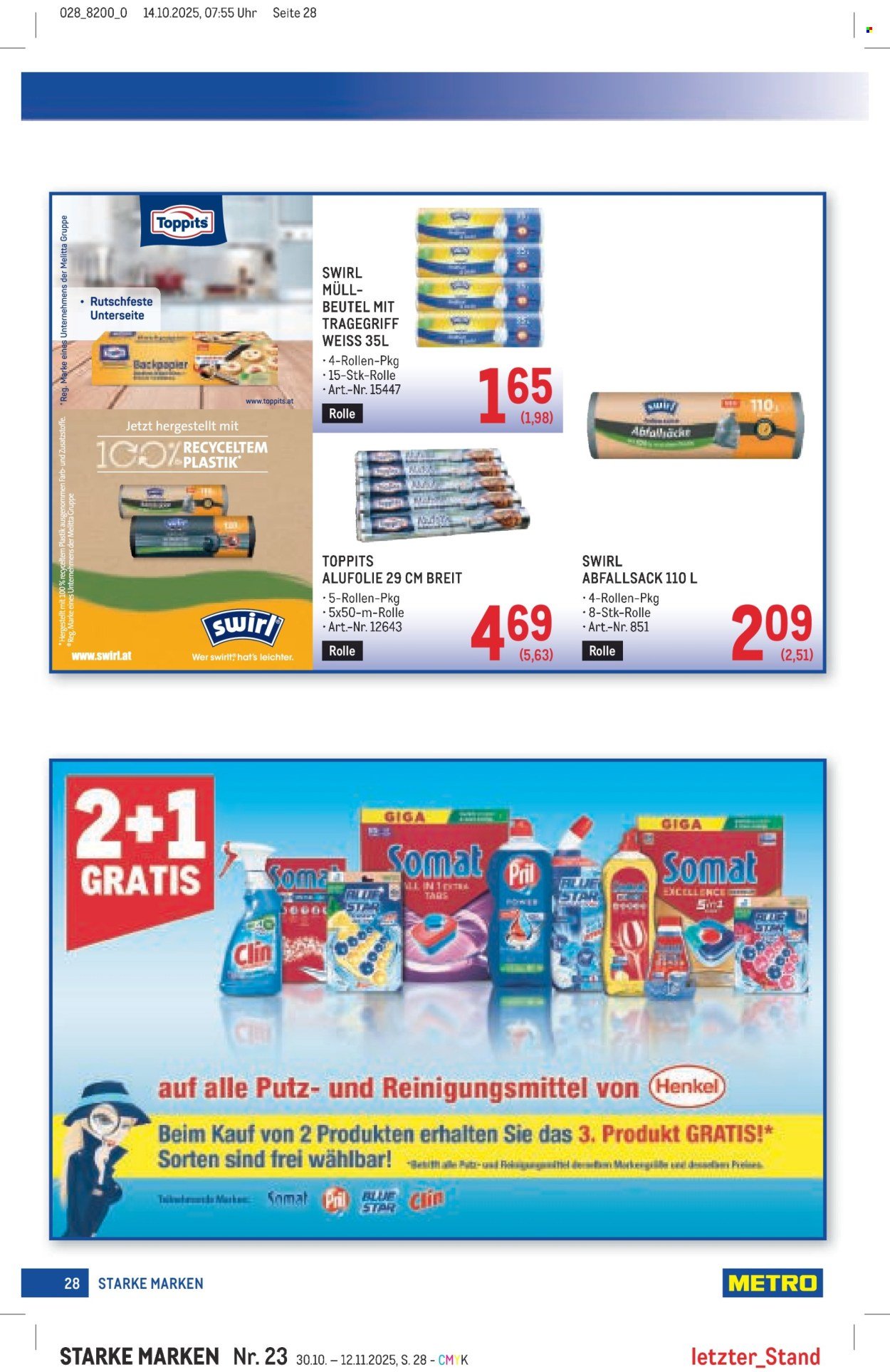 METRO Flugblatt - Starke Marken (2025-10-30 - 2025-11-12)