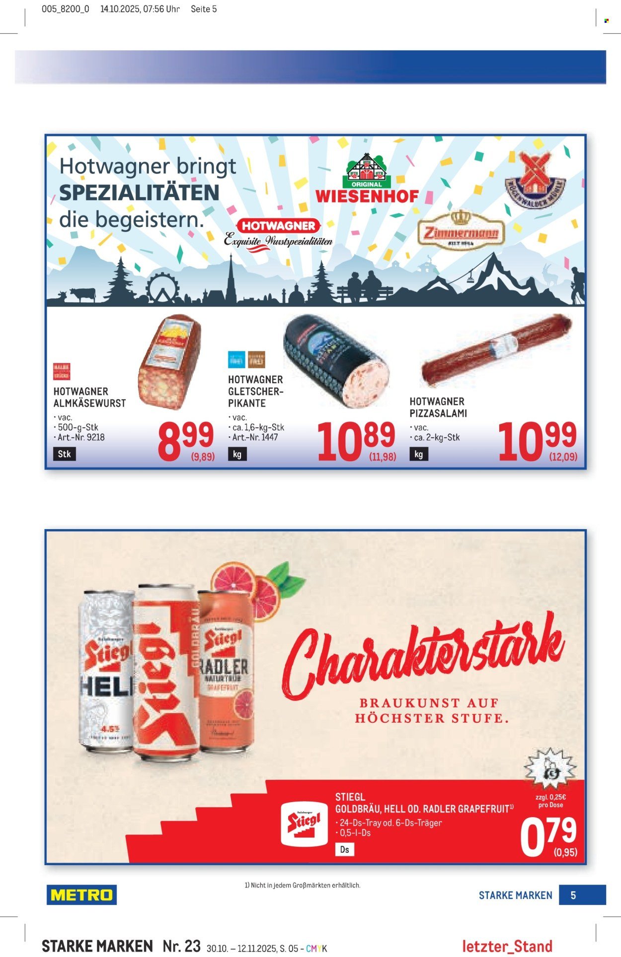 METRO Flugblatt - Starke Marken (2025-10-30 - 2025-11-12)