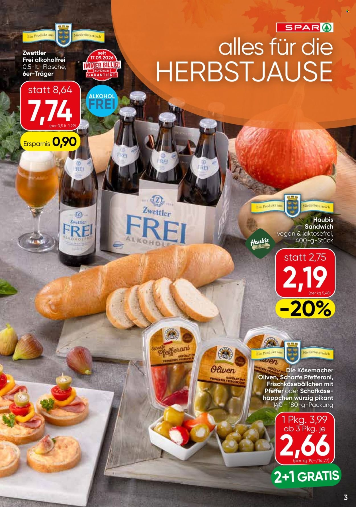 SPAR Flugblatt - Ab Donnerstag, 8.10.2026