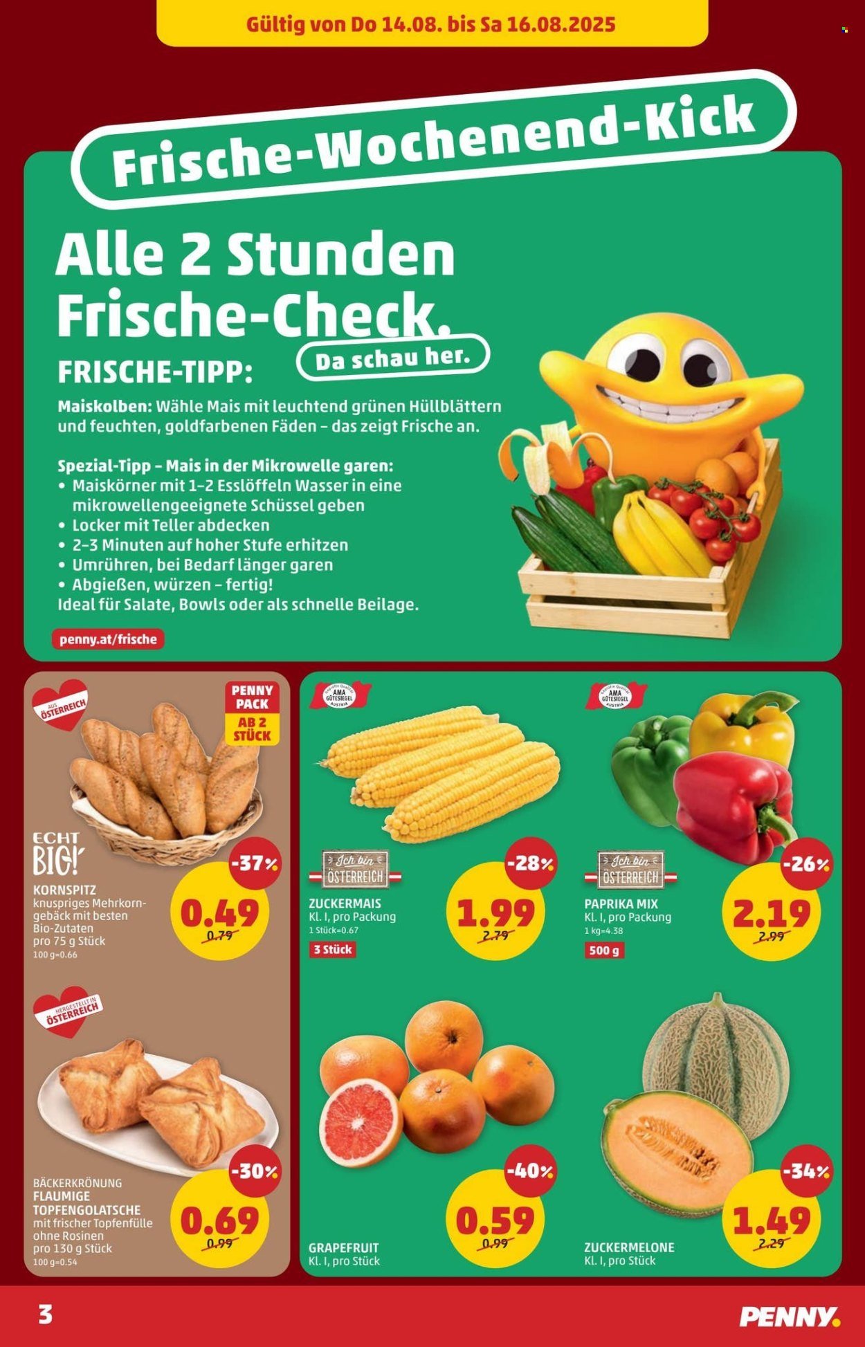 PENNY Flugblatt - Ab Donnerstag, 14.8.2025 (2025-08-14 - 2025-08-20)