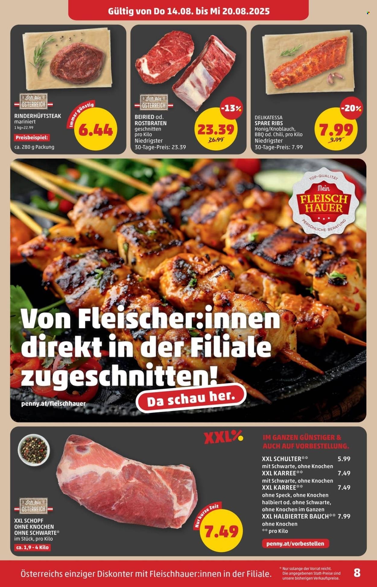 PENNY Flugblatt - Ab Donnerstag, 14.8.2025 (2025-08-14 - 2025-08-20)