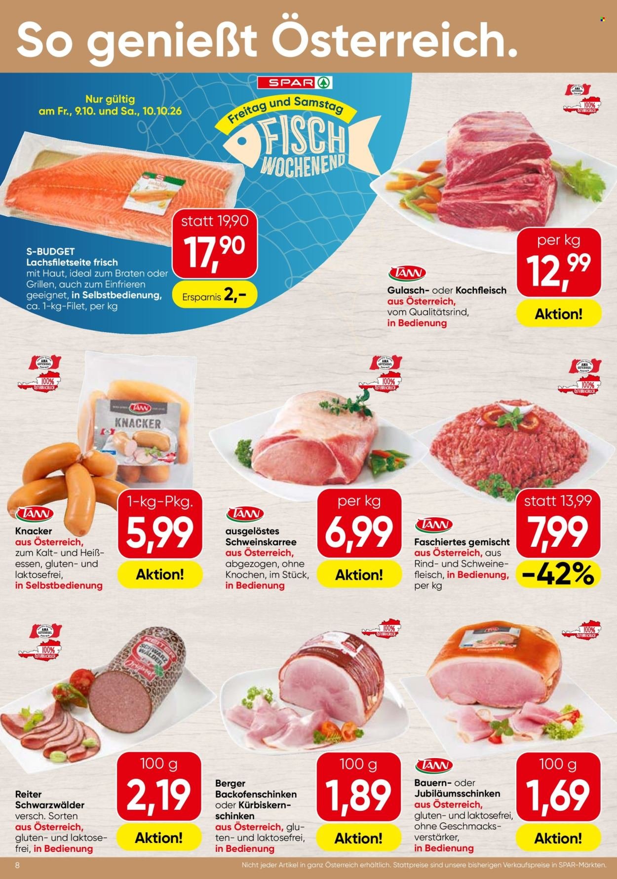 INTERSPAR Flugblatt - Ab Donnerstag, 8.10.2026