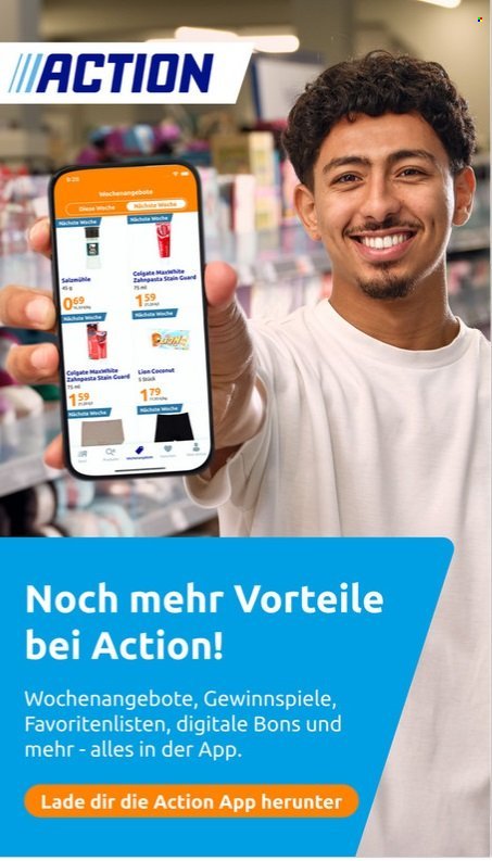 ACTION Flugblatt - Ab Mittwoch, 17.9.2025 (2025-09-17 - 2025-09-23)