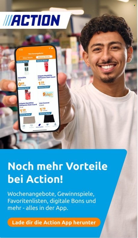 ACTION Flugblatt - Ab Mittwoch, 27.8.2025 (2025-08-27 - 2025-09-02)