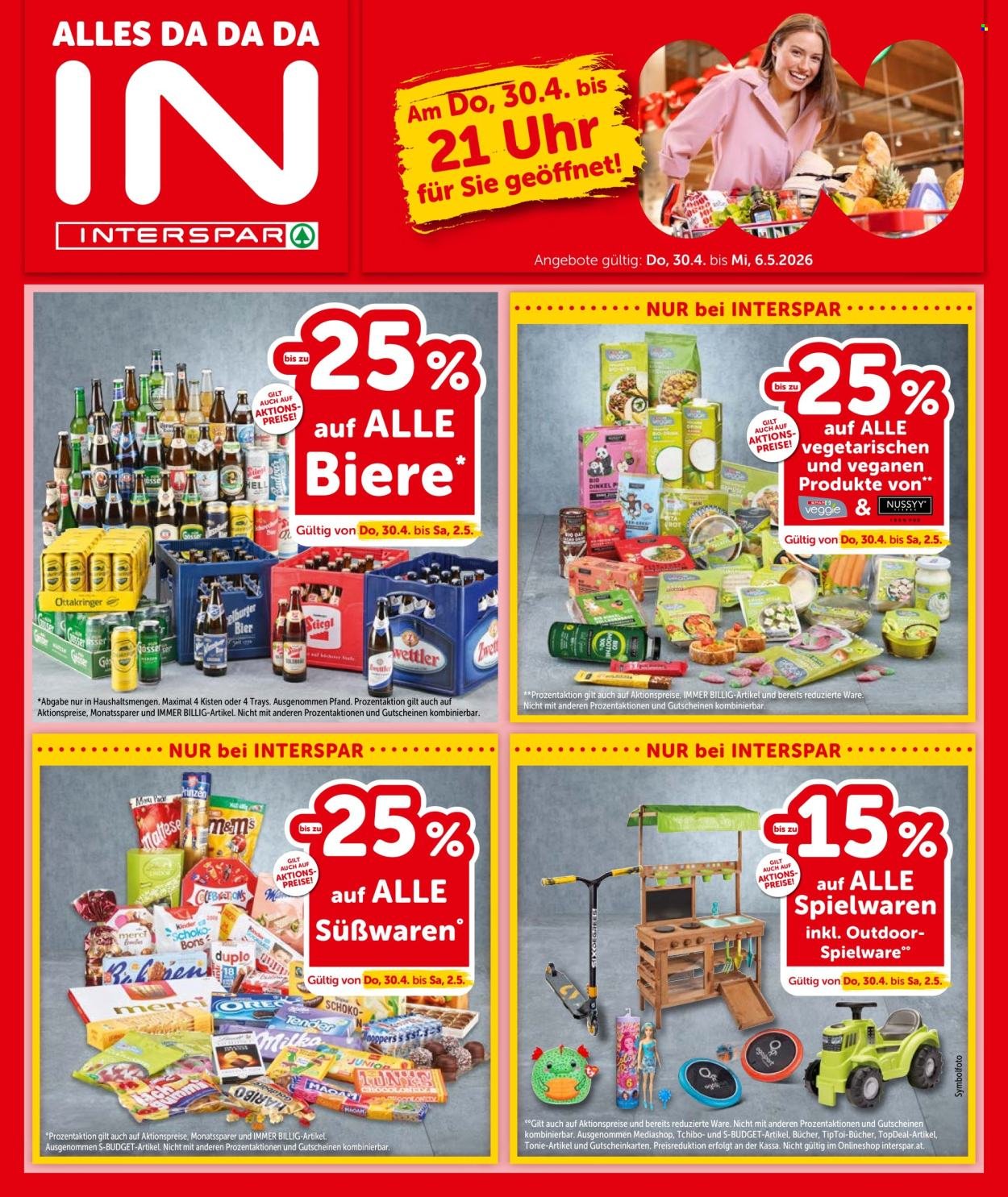 INTERSPAR Flugblatt - Ab Donnerstag, 30.4.2026