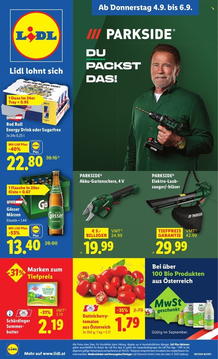 LIDL Flugblatt - Ab Donnerstag, 4.9.2025 (2025-09-04 - 2025-09-10)