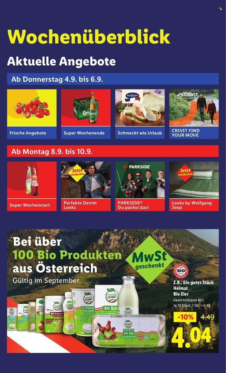 LIDL Flugblatt - Ab Donnerstag, 4.9.2025 (2025-09-04 - 2025-09-10)