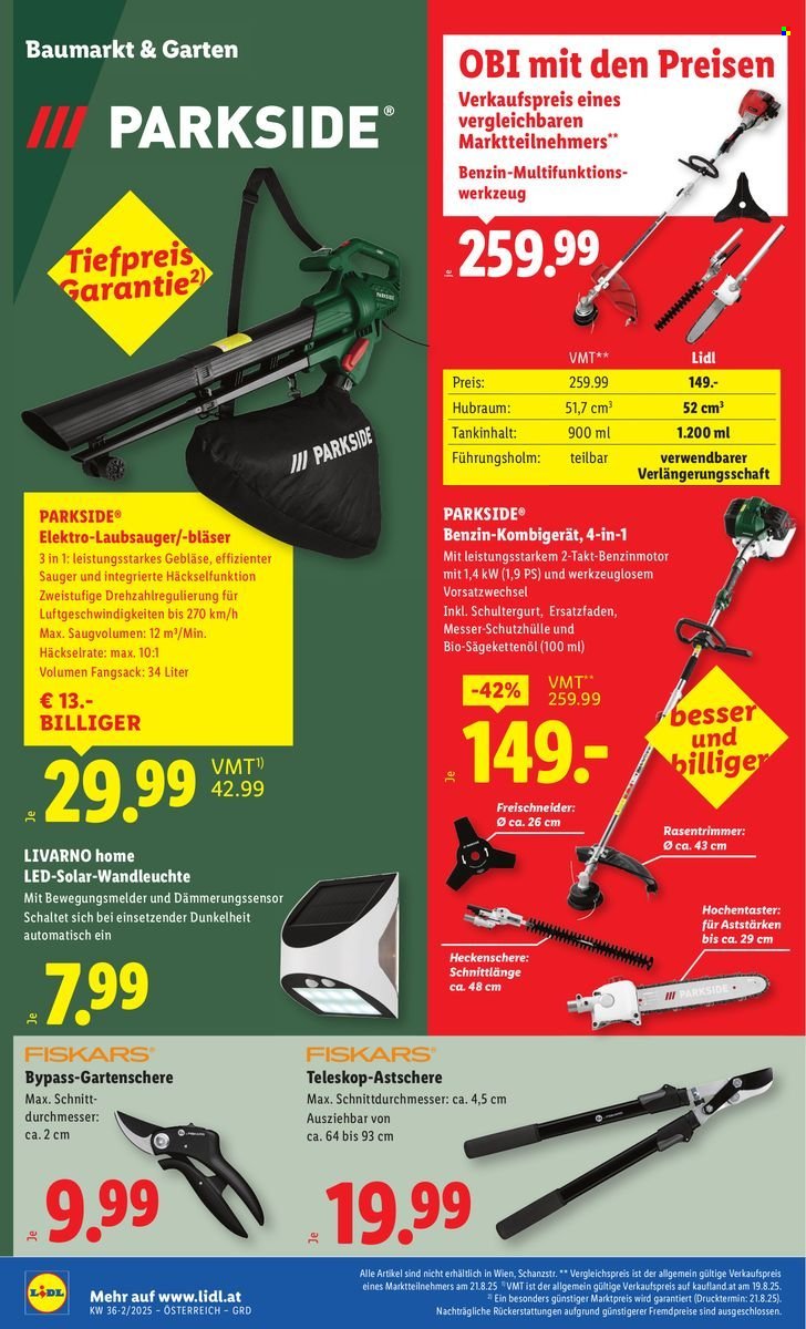 LIDL Flugblatt - Ab Donnerstag, 4.9.2025 (2025-09-04 - 2025-09-10)
