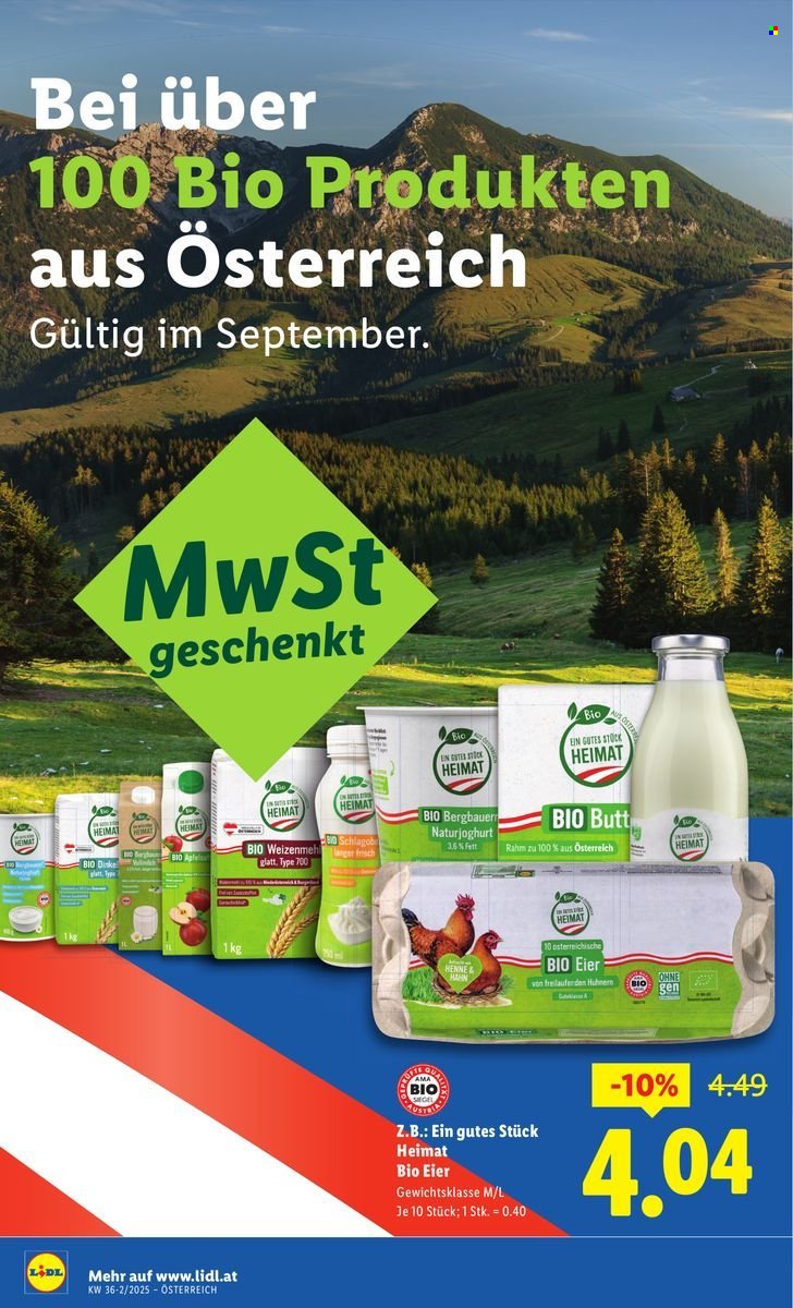 LIDL Flugblatt - Ab Donnerstag, 4.9.2025 (2025-09-04 - 2025-09-10)