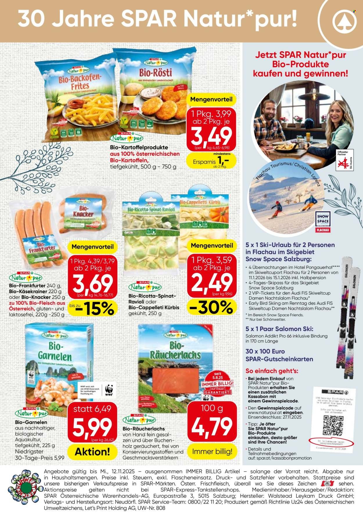 SPAR Flugblatt - Natur*pur KW 42