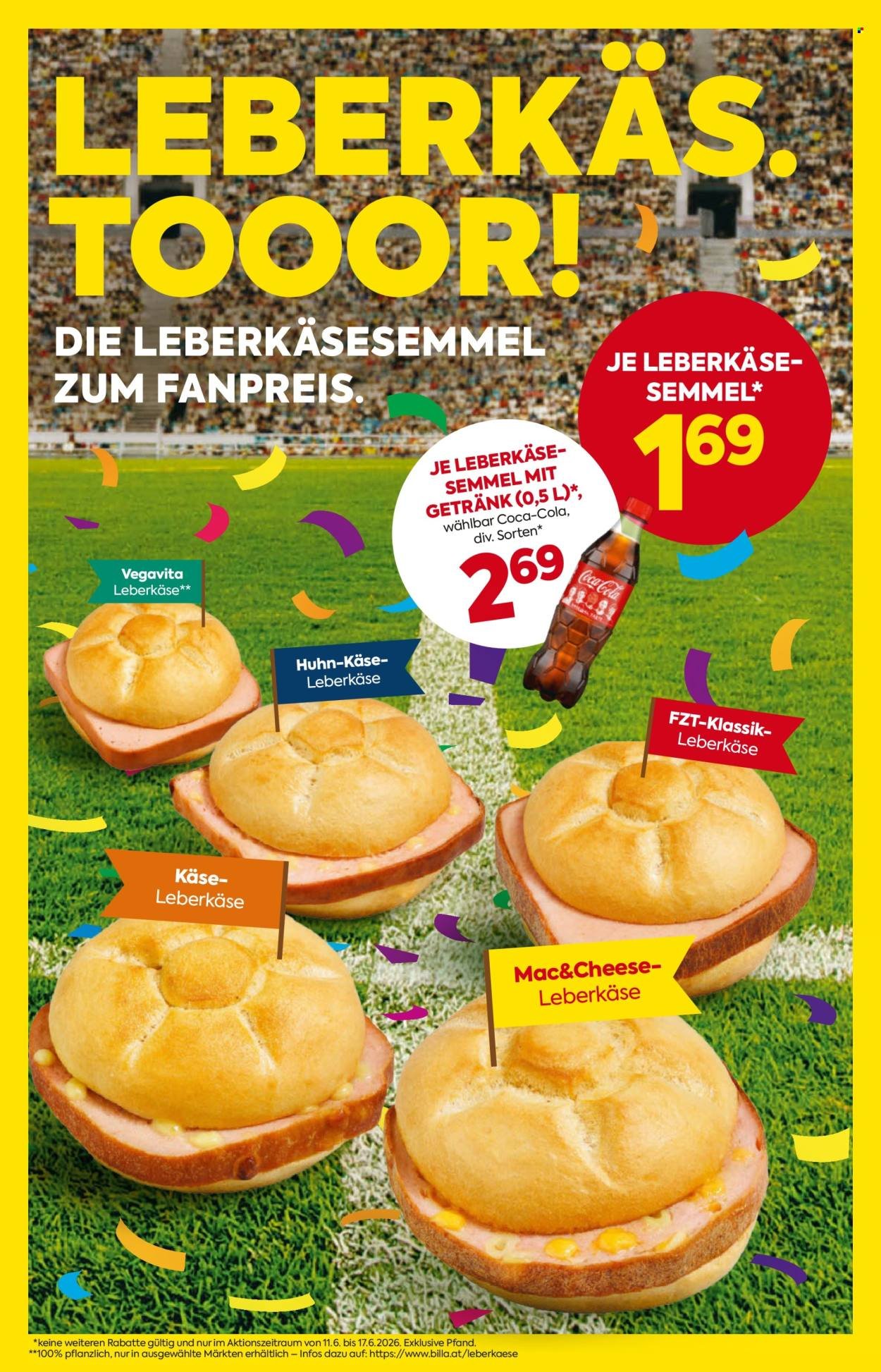 BILLA Flugblatt - Ab Donnerstag, 11.6.2026