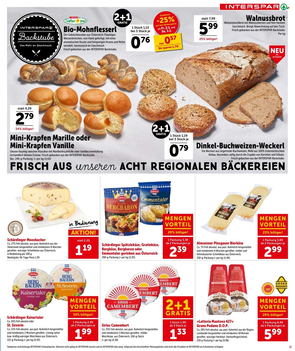 INTERSPAR Flugblatt - KW 1 - Wien