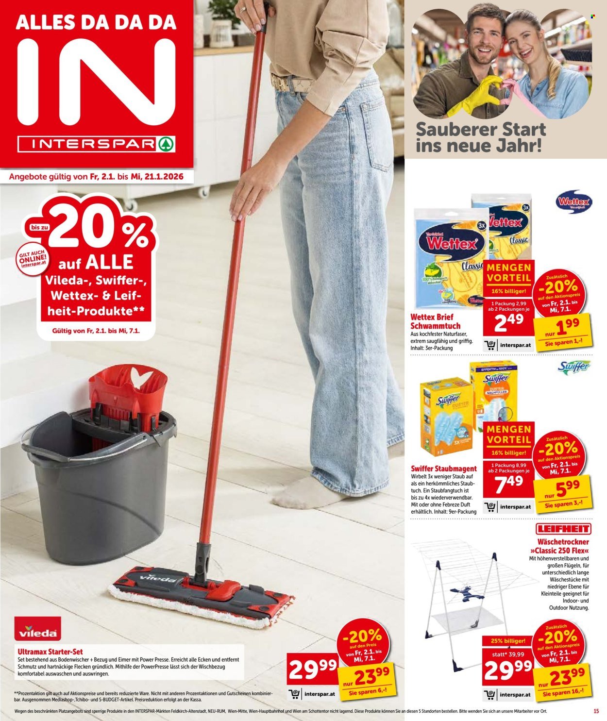 INTERSPAR Flugblatt - KW 1 - Wien