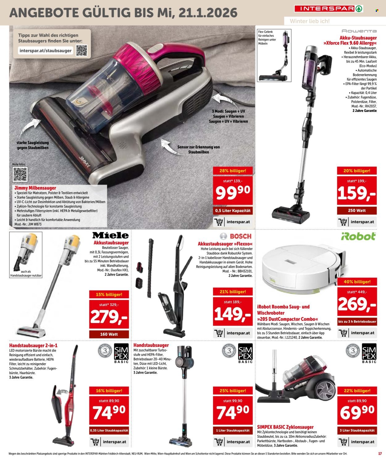 INTERSPAR Flugblatt - KW 1 - Wien