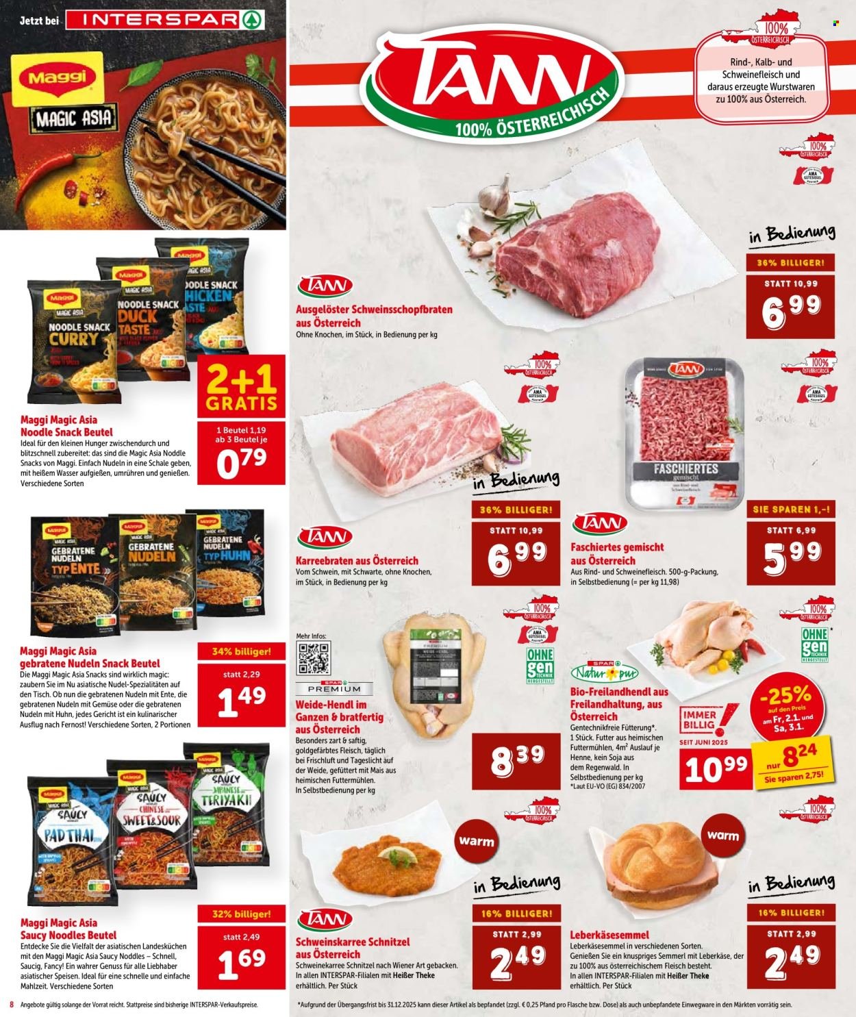 INTERSPAR Flugblatt - KW 1 - Wien