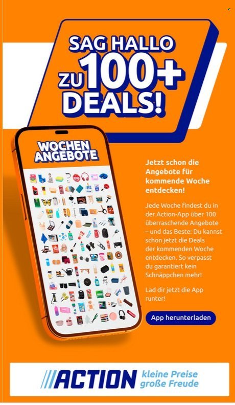 ACTION Flugblatt - Ab Mittwoch, 10.12.2025