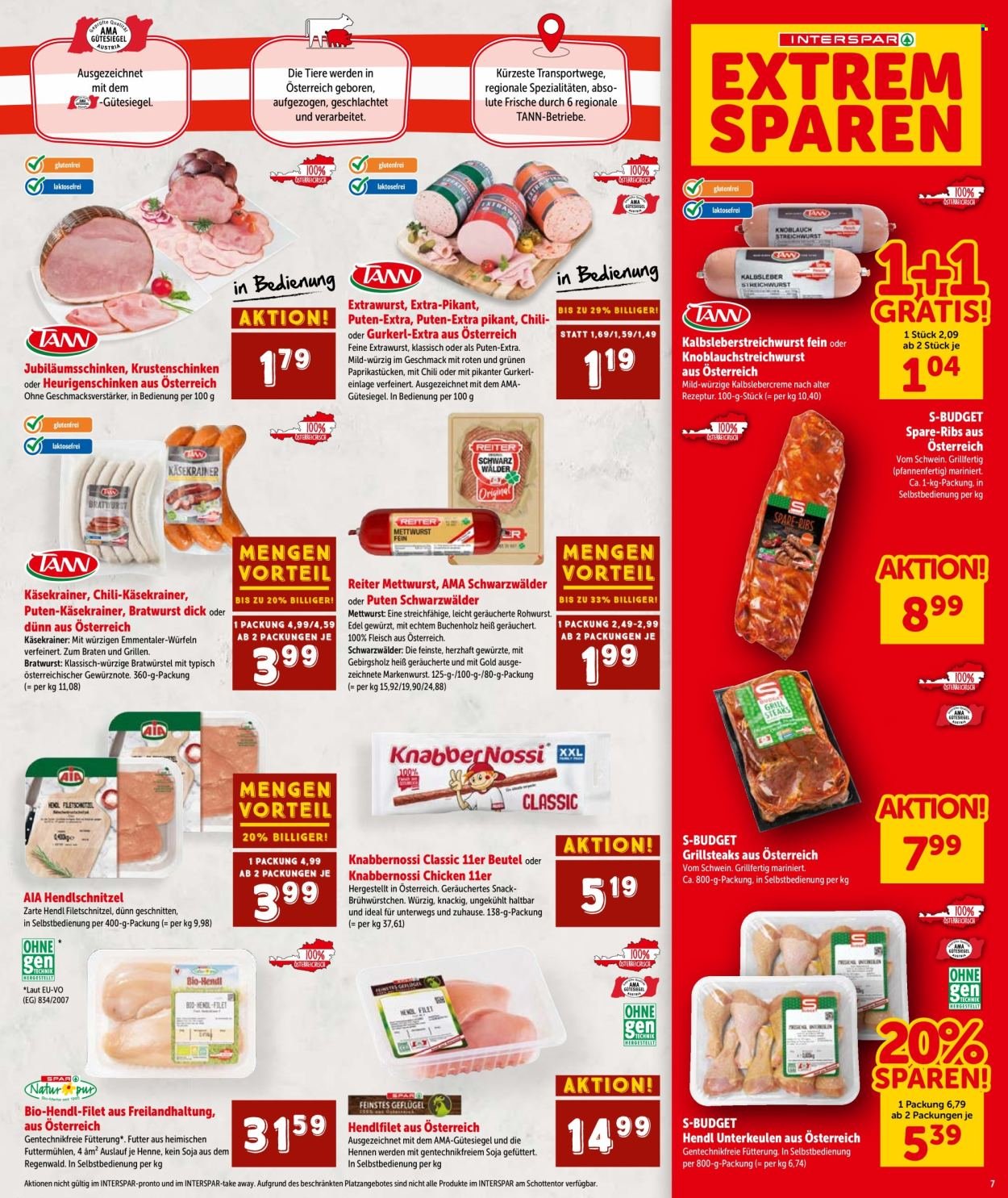 INTERSPAR Flugblatt - Ab Donnerstag, 16.7.2026
