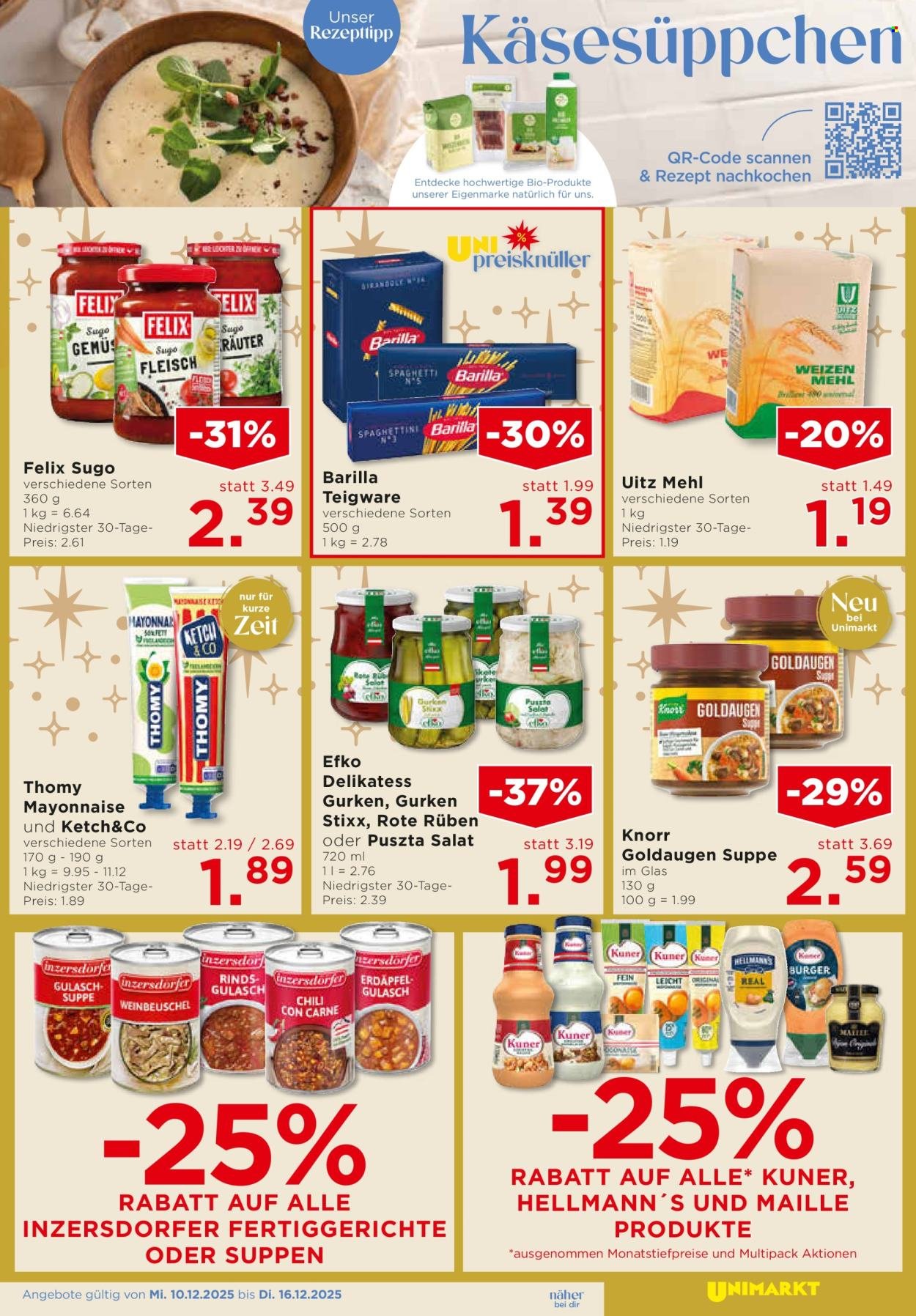 UNIMARKT Flugblatt - Ab Mittwoch, 10.12.2025 (2025-12-10 - 2025-12-16) | 13