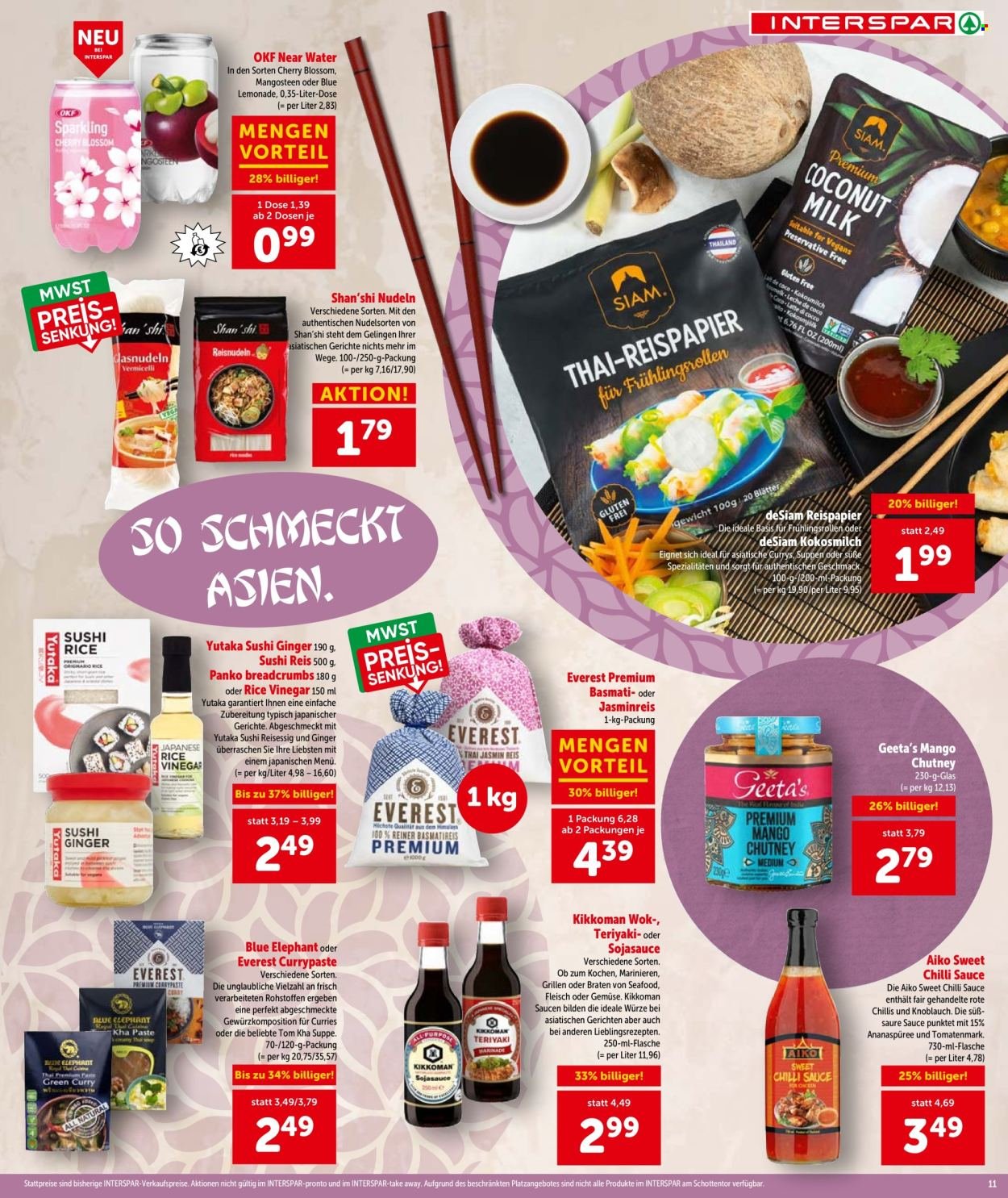 INTERSPAR Flugblatt - Ab Donnerstag, 30.7.2026