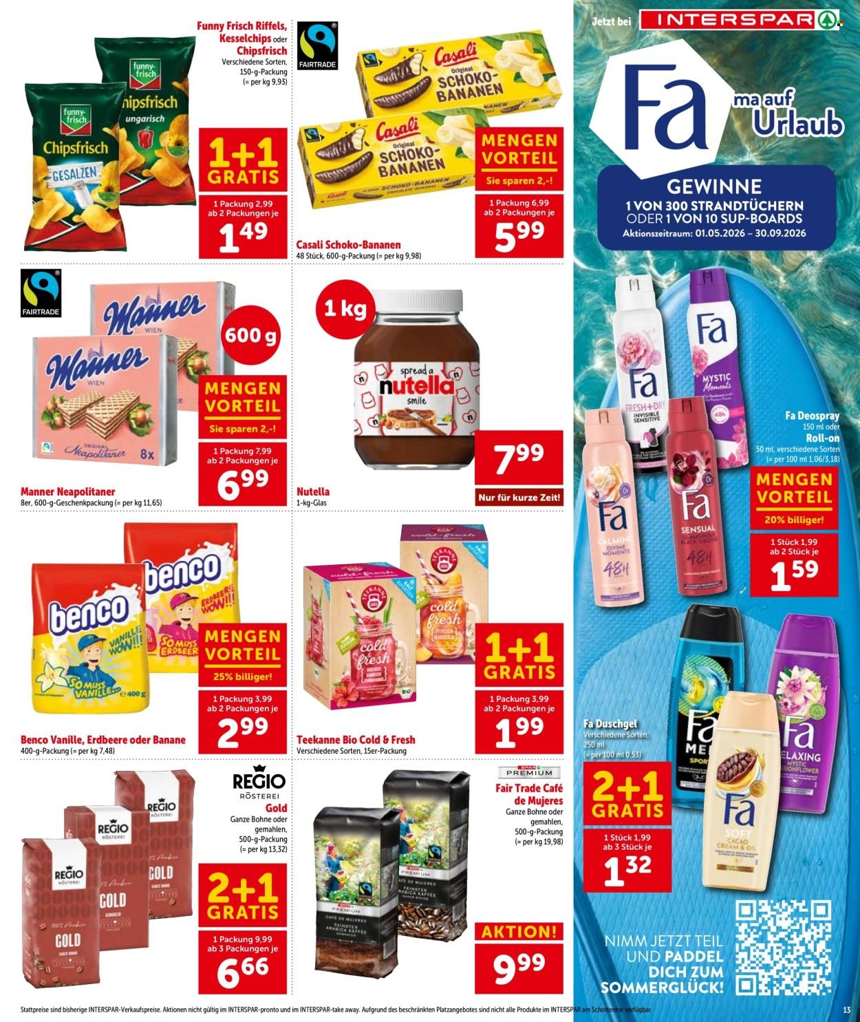 INTERSPAR Flugblatt - Ab Donnerstag, 30.7.2026