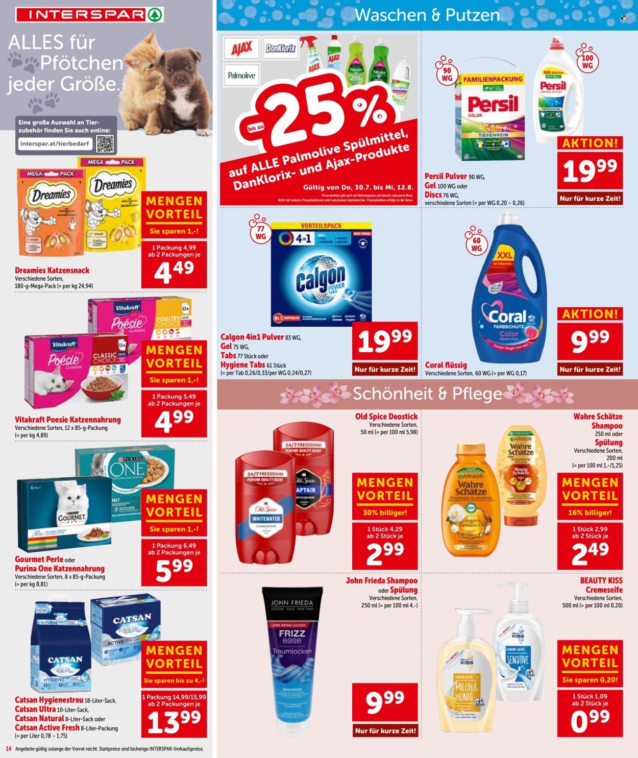INTERSPAR Flugblatt - Ab Donnerstag, 30.7.2026