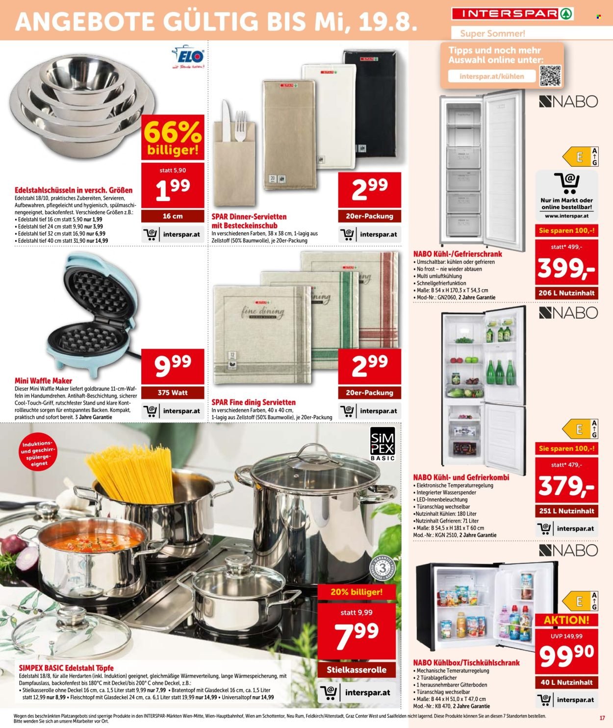 INTERSPAR Flugblatt - Ab Donnerstag, 30.7.2026