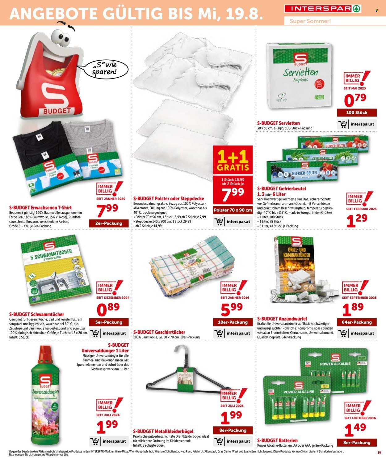 INTERSPAR Flugblatt - Ab Donnerstag, 30.7.2026