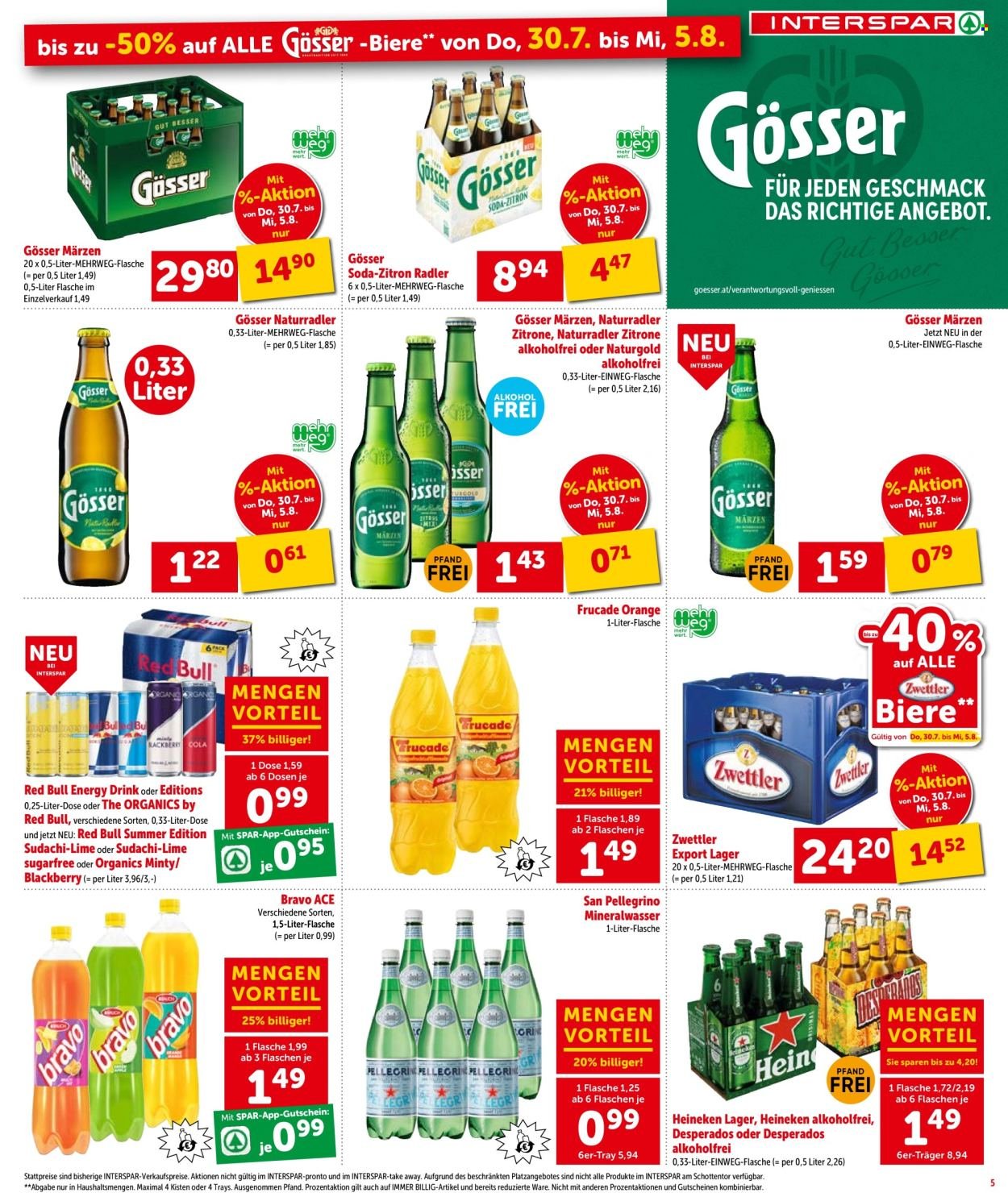 INTERSPAR Flugblatt - Ab Donnerstag, 30.7.2026