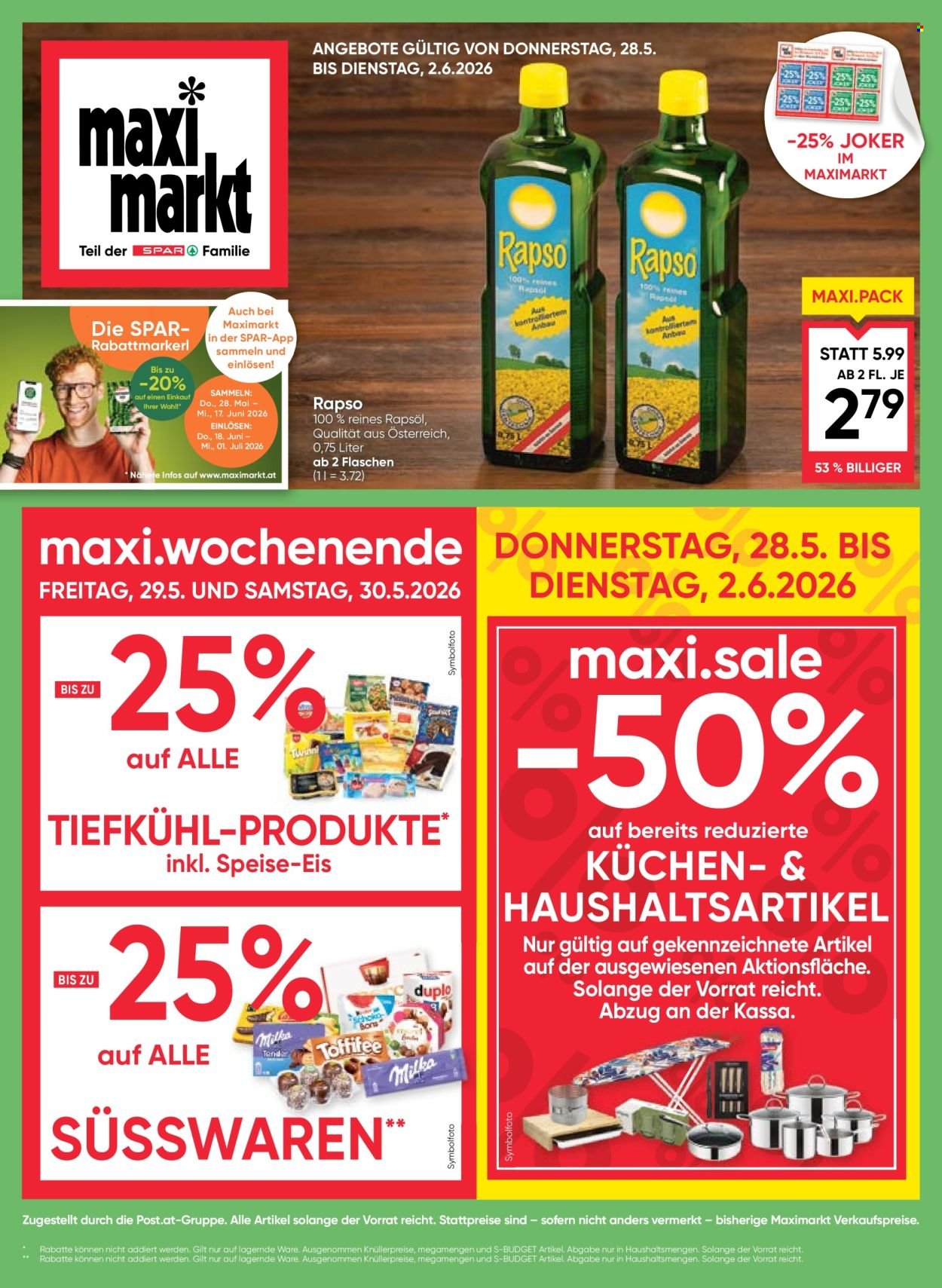 MAXIMARKT Flugblatt - Ab Donnerstag, 28.5.2026