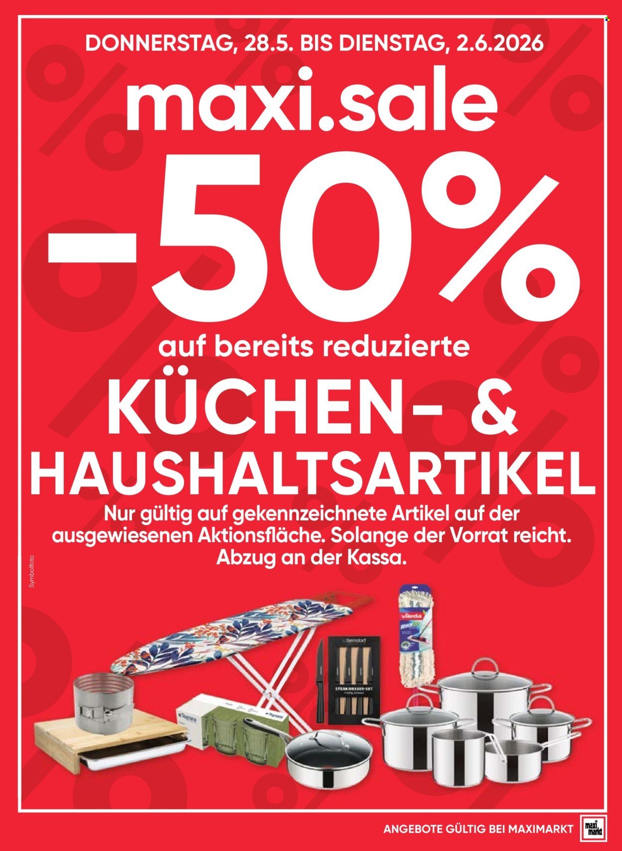 MAXIMARKT Flugblatt - Ab Donnerstag, 28.5.2026