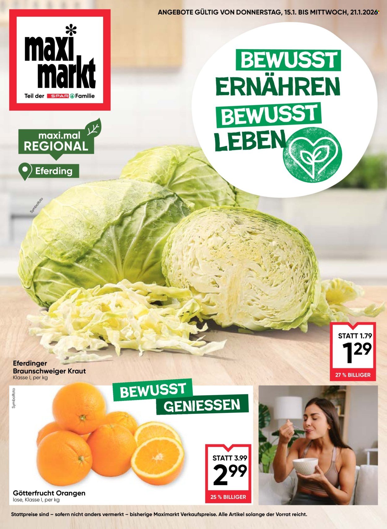 MAXIMARKT Flugblatt - Ab Donnerstag, 15.1.2026