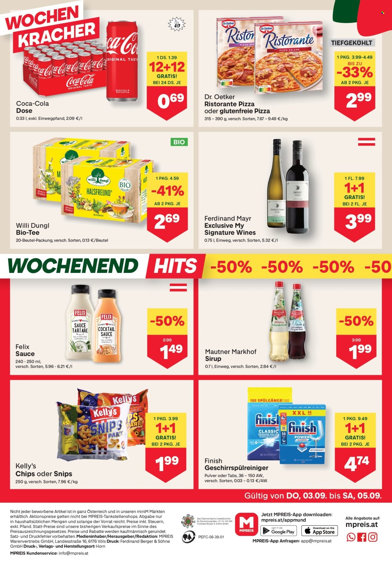 MPREIS Flugblatt - Ab Donnerstag, 3.9.2026