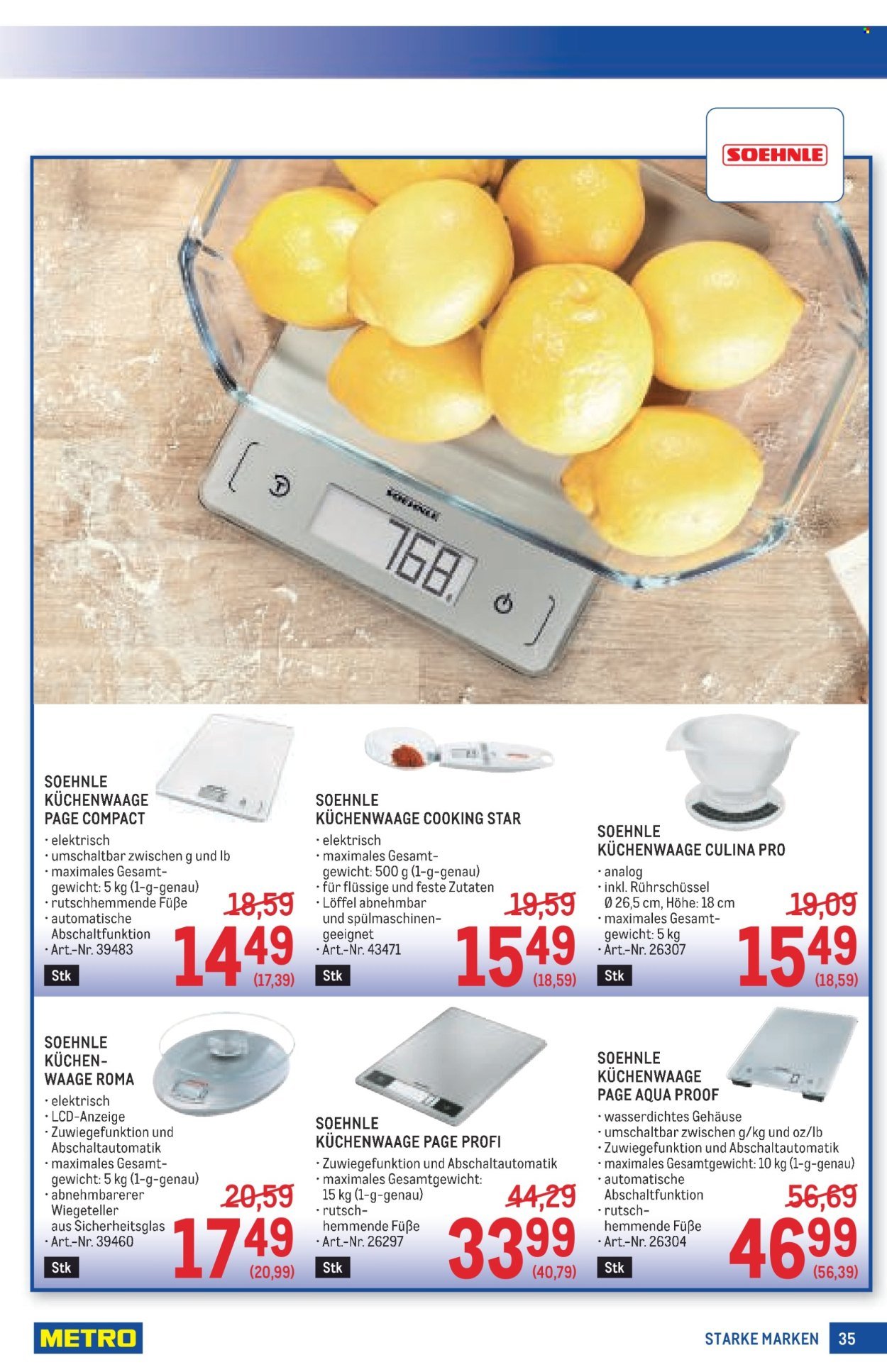 METRO Flugblatt - Starke Marken