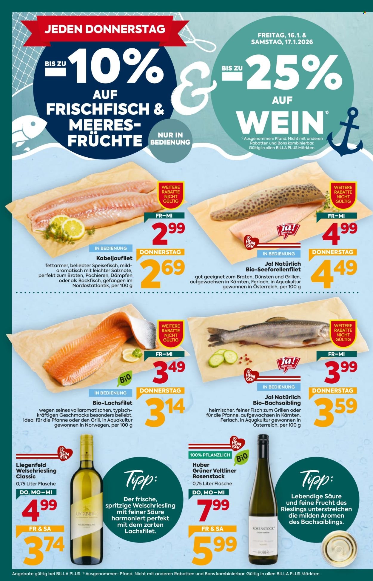 BILLA PLUS Flugblatt - Ab Donnerstag, 15.1.2026