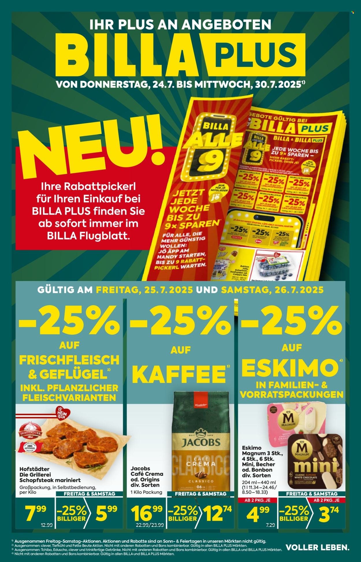 BILLA PLUS Flugblatt - Ab Donnerstag, 24.7.2025 (2025-07-24 - 2025-07-30) | 1