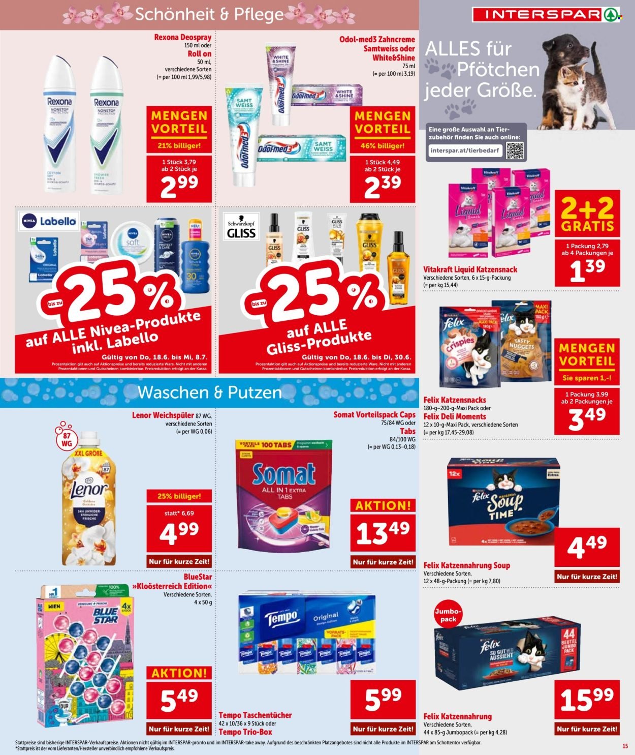 INTERSPAR Flugblatt - Ab Donnerstag, 18.6.2026