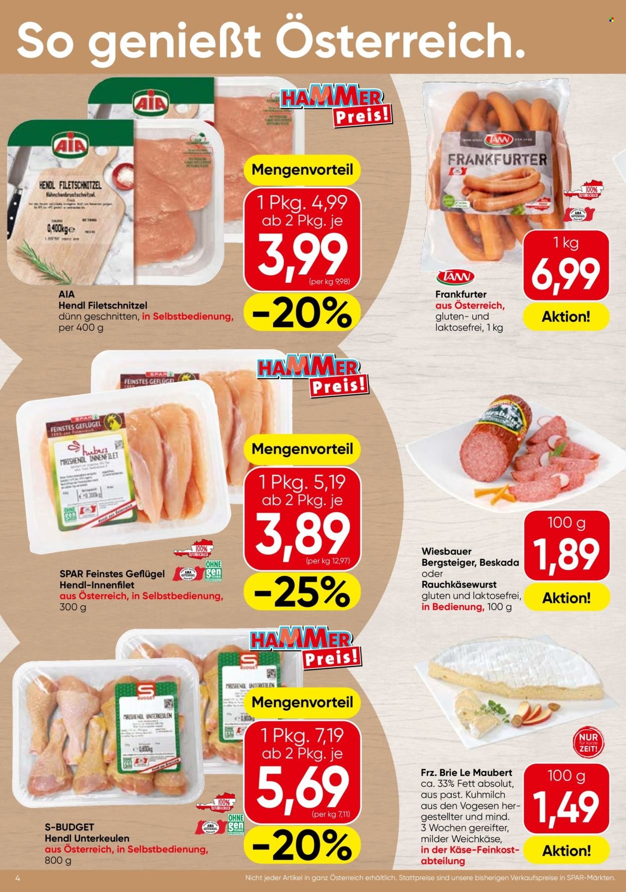 SPAR Flugblatt - Ab Donnerstag, 24.9.2026
