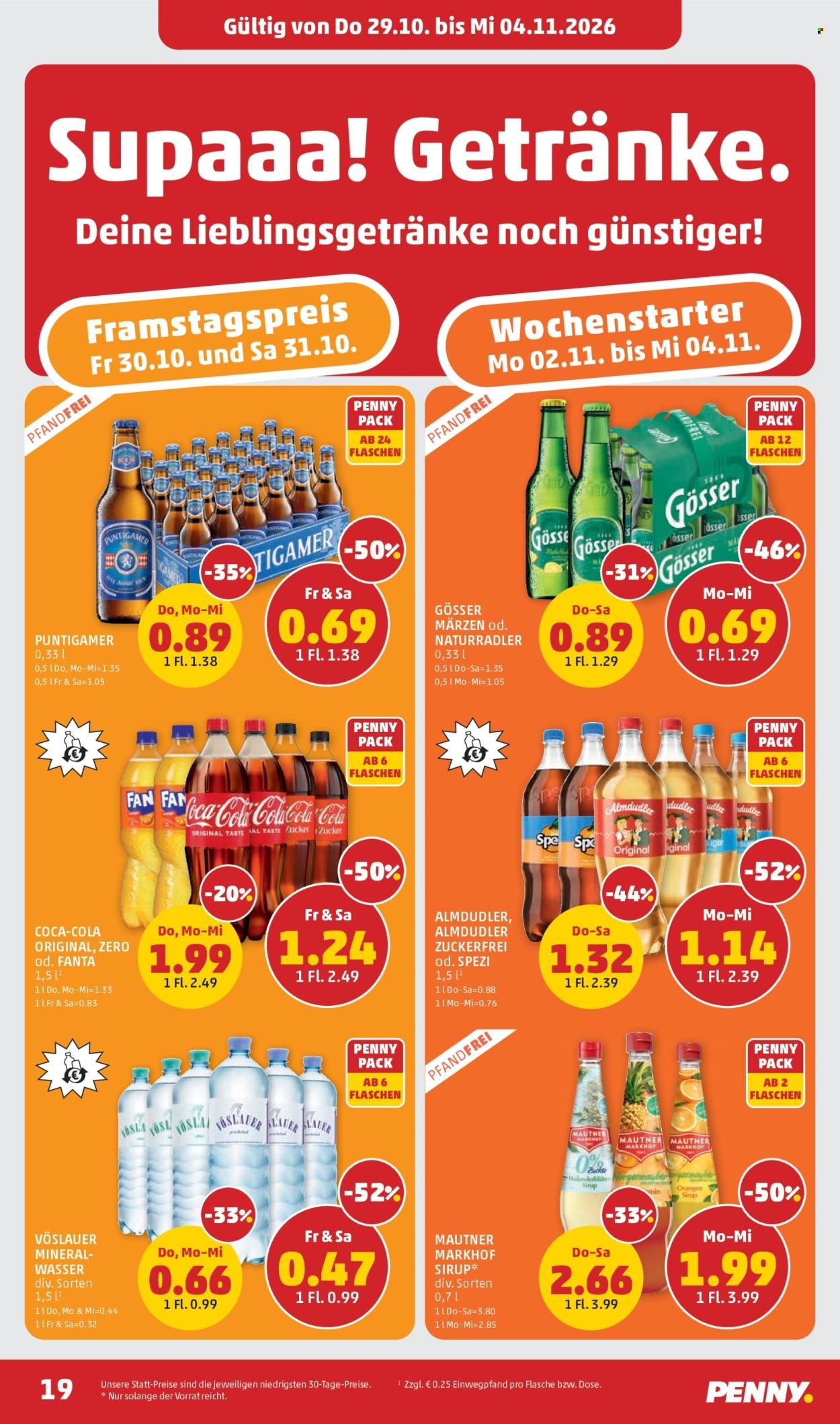 PENNY Flugblatt - Ab Donnerstag, 29.10.2026