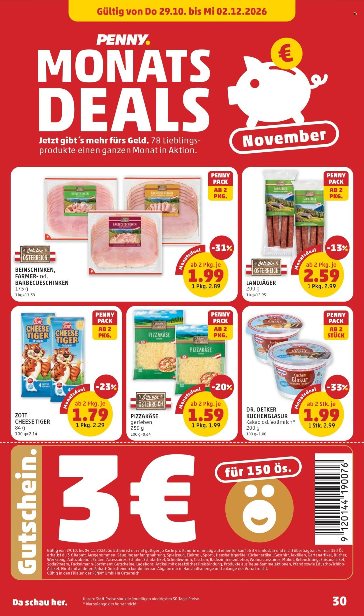 PENNY Flugblatt - Ab Donnerstag, 29.10.2026