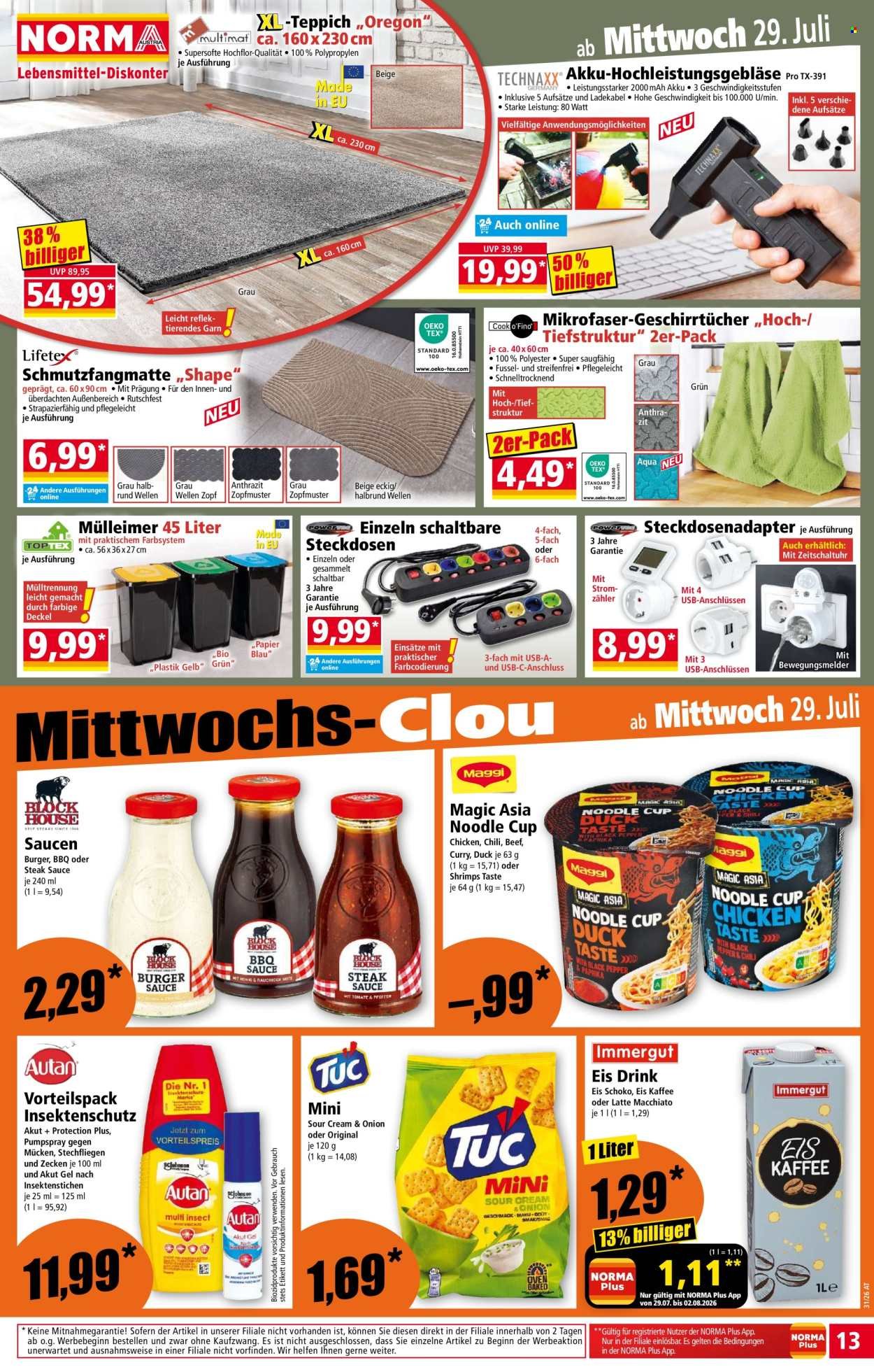 NORMA Flugblatt - Ab Montag, 27.7.2026