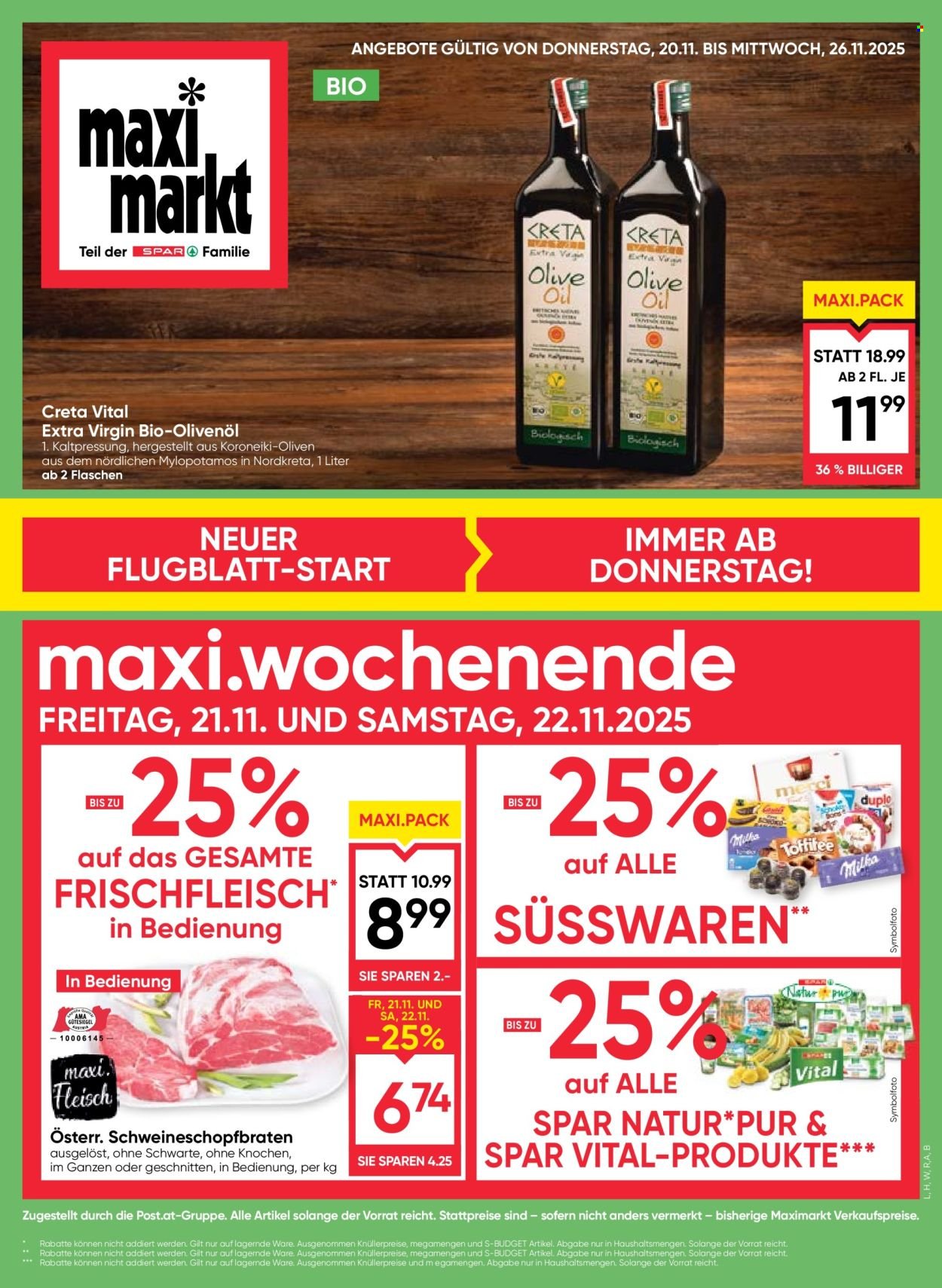 MAXIMARKT Flugblatt - Ab Donnerstag, 20.11.2025