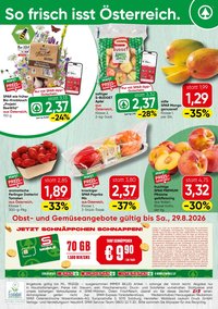 EUROSPAR Flugblatt - Ab Montag, 24.8.2026