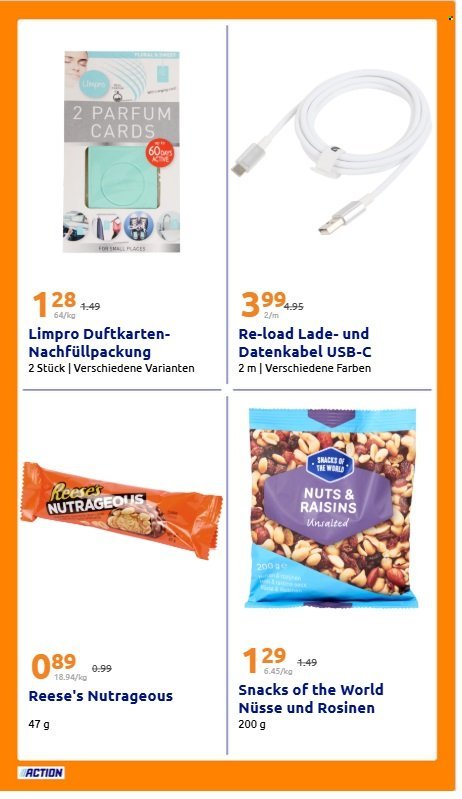 ACTION Flugblatt - Ab Mittwoch, 8.10.2025 (2025-10-08 - 2025-10-14)