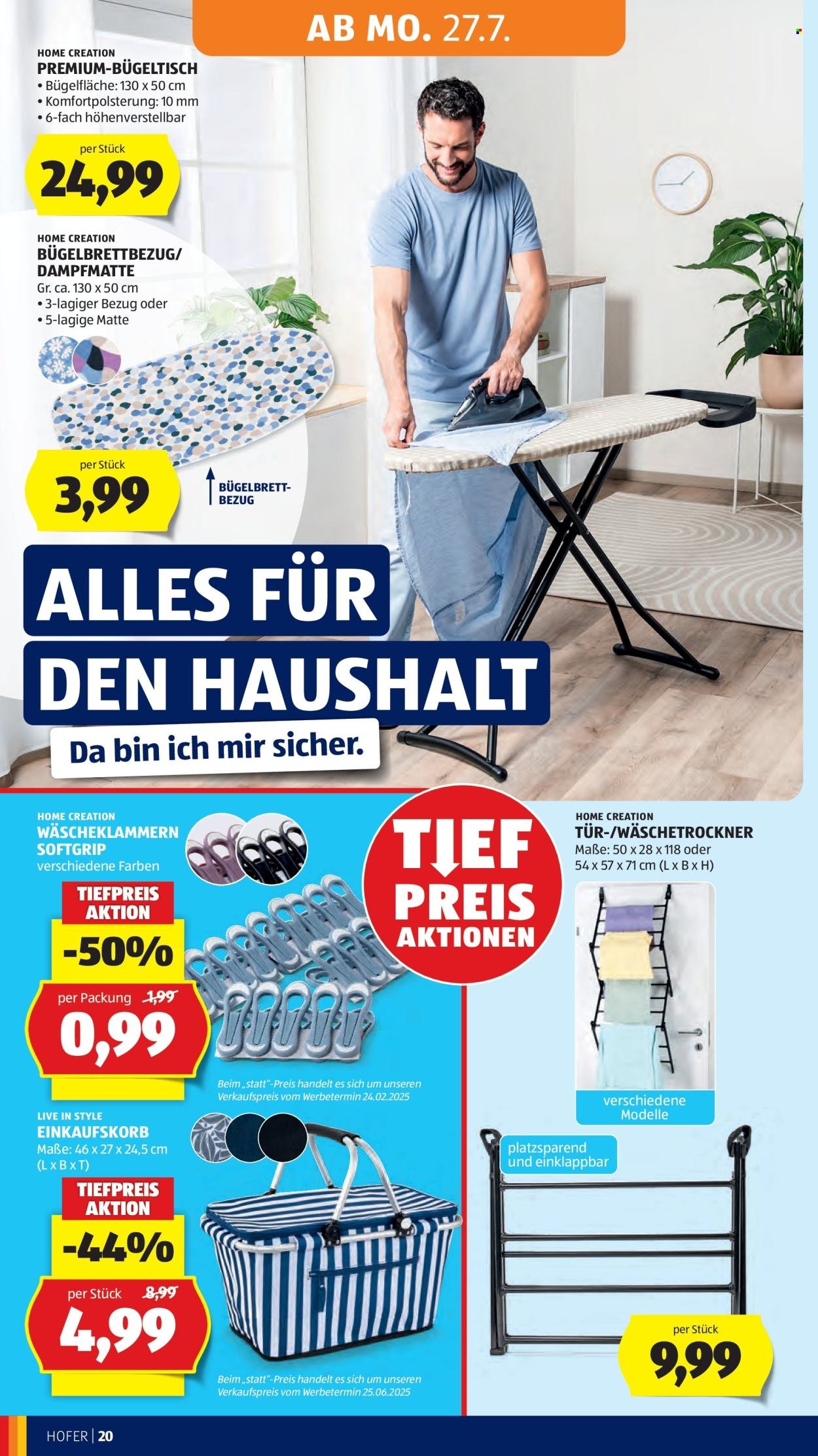 HOFER Flugblatt - Ab Freitag, 24.7.2026
