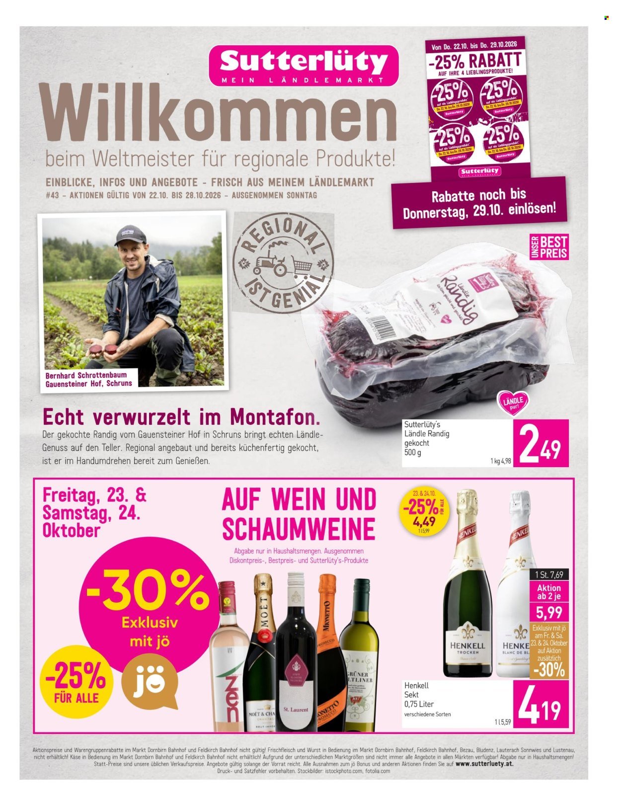 SUTTERLÜTY Flugblatt - Ab Donnerstag, 22.10.2026