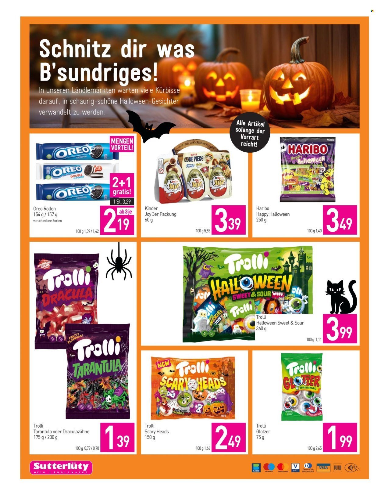 SUTTERLÜTY Flugblatt - Ab Donnerstag, 22.10.2026