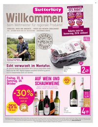 SUTTERLÜTY Flugblatt - Ab Donnerstag, 22.10.2026