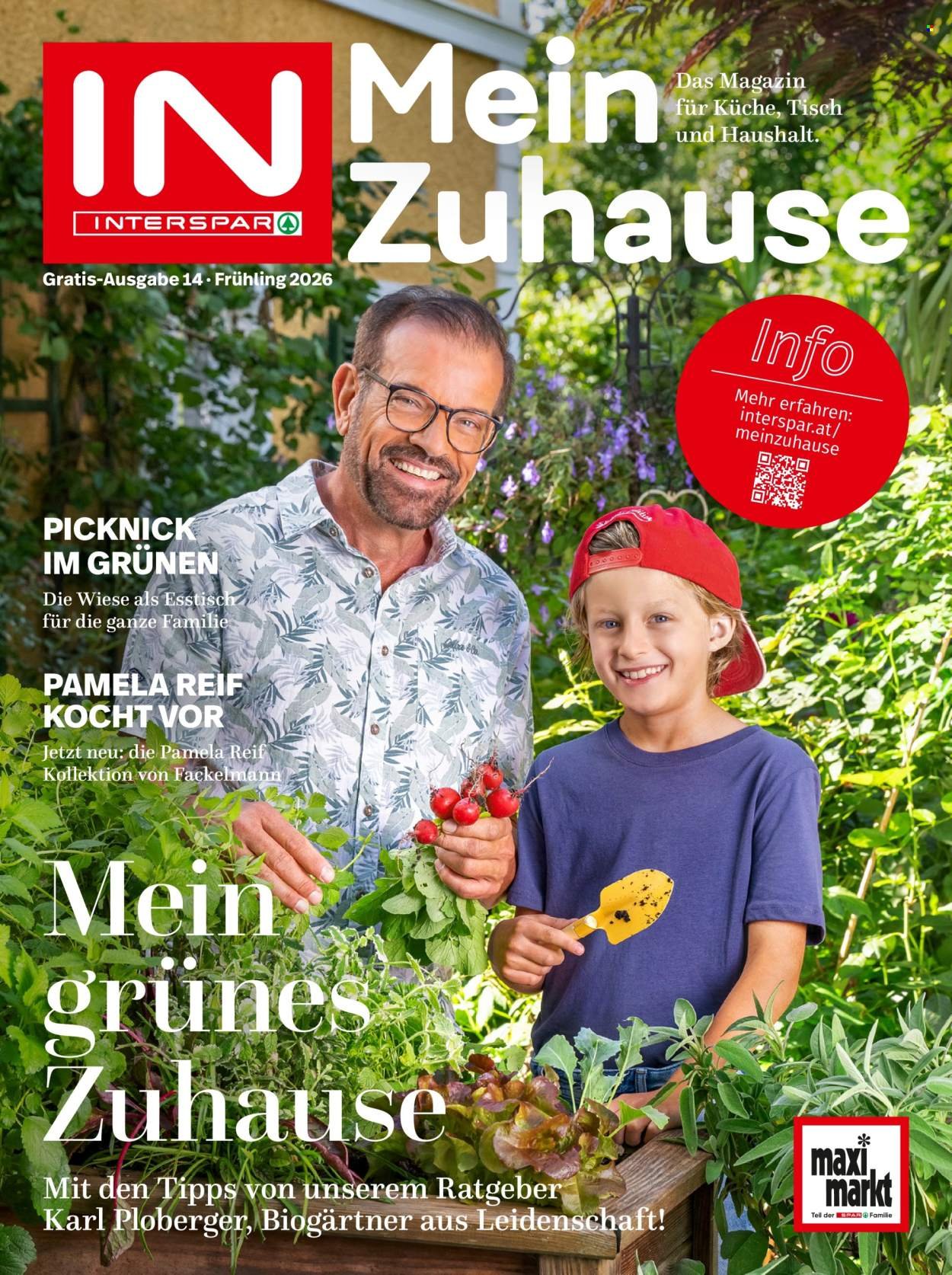 INTERSPAR Flugblatt - Mein Zuhause Magazin Sommer 2026