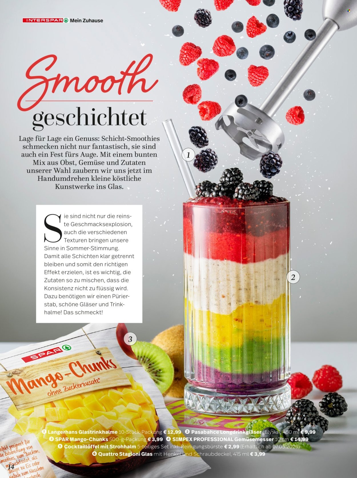 INTERSPAR Flugblatt - Mein Zuhause Magazin Sommer 2026