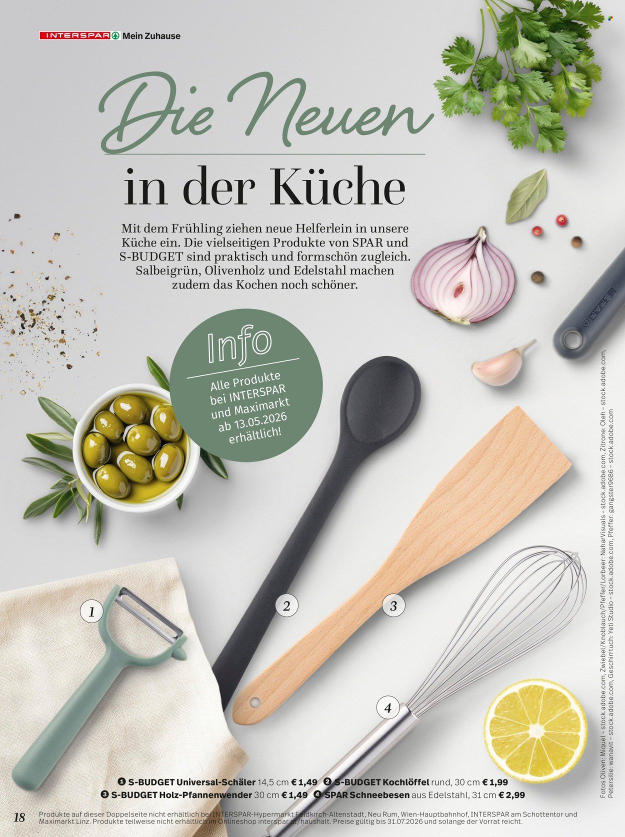 INTERSPAR Flugblatt - Mein Zuhause Magazin Sommer 2026